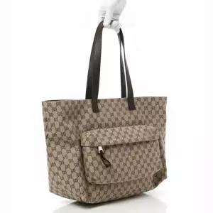 구찌 오피디아 GG 수프림 캔버스 라지 토트백
