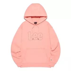 브랜드정품 리 LEE 빅 트위치 런닝 자수 로고 후드 핑크 288508