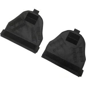 격막 기어 에어소프트 페인트볼 아웃도어 전술 몰 어깨 패드 스펙옵스 가드 보호 나일론 세트 블랙