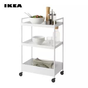 이케아 니사포르스 트롤리 주방수납 이동식 선반 카트 3단 화이트