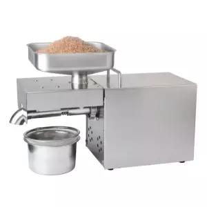 채유기 착유기 기름짜는기계 참기름/땅콩/들기름 오일프레스 냉압착 가정용 프레스 참기름