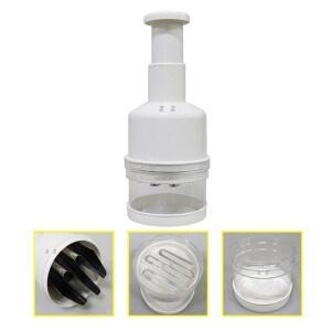 [2개구성] 태극물류 안전탕탕이 만능 썰기 1p 야채 다지기 수동믹서기 FAWD3A4AB