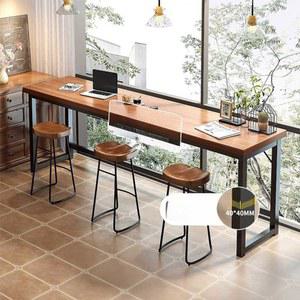 홈바테이블세트 슬림 테이블 좁은 낮은형 카페 의자 테이블세트