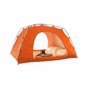 난방텐트 누빔 외풍 200x120x135cm 더블 컬러 실내텐트 커튼 방풍 보온