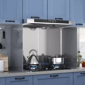 후드 단열 가림막 방열판 열차단 가스렌지 인덕션 1. 높이29 길이80 깊이40