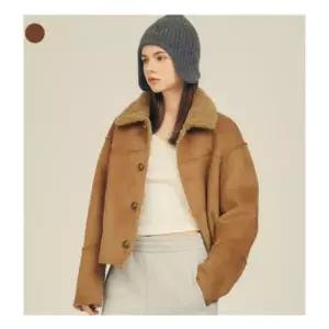 게스진(백화점) [게스(진)]여성 리버서블 인조 무스탕 OO4W7881 240771