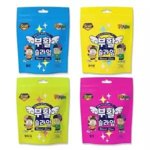 흔한남매 부활슬라임 120g 핑크/완구/놀이/장난감/스트레스/촉감/운동/푸시/꾹꾹이/교구/발달/감각/자극