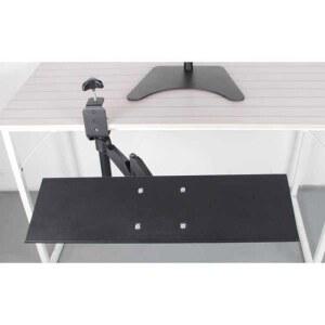 키보드암 거치대 벽부착 연구실 고정 선반데스크 W809 접이식 B152 키보드 각도조절