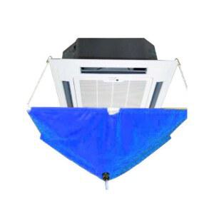 천장형 에어컨 방수포 낙수 셀프 청소 블랙 천장 호스 커버 후드 청소장비 투명 물받이