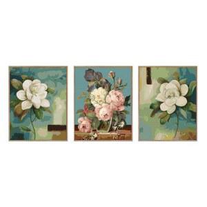 diy명화그리기 삼부작 트리플 삼단 춤추는 유화그리기세트 거실 DIY 액자 보석십자수