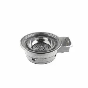 스테인리스 숯불용 D형 야외 화로 그릴