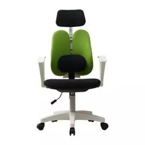 A003 화이트바디 마블방석 헤드요추 메쉬 사무용의자