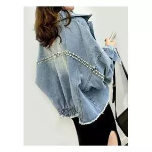 [헤레이스]스트링보석라인 청자켓