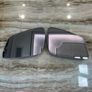 56 7 시리즈 E60 F10 F18 GT F07 F06 F01 F02용 와이어 4핀 자동 디밍 눈부심 방지 열선 내장 리어 미러 글