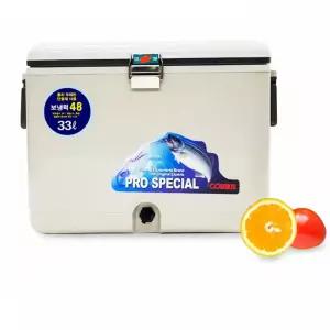 보냉 보온 낚시 캠핑 33리터 폴리우레탄 아이스박스