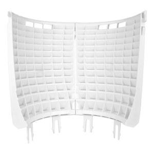 자세히 보기 가드즈 더트 락 스크럽 월 180/360 u2013 워시보드 부착 - 버킷 필터 브러시, 미트(흰색)용 수직 청소 도구