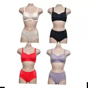 노와이어 세트 A컵 팬티 브라 사각팬티 거들형 X-UP