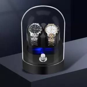 마부치 기계식 시계 1개 없음 커버 유리 자동 와인더