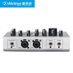 Alctron U16K MK3 녹음용 노래 오디오 USB 온라인 마이크 이펙터 녹음 채팅 하나의 앰프 사운드 장치로 카드