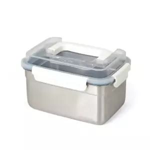 퀸센스 센싱락 스텐 무연마제 밀폐용기 2호 2.6L (대)