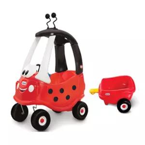 레이디버그 조립서비스 지붕차+트레일러 탈것 안전장치