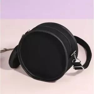 여자 숄더백 미니 탬버린백 블랙 가방 신상 크로스백