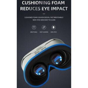 VR 헤드셋 고글 3D 스마트폰 기기 장치 바이어 헬멧 현실 가상 셀 게임 모바일 안경 비디오 컨트롤러