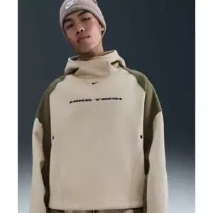 나이키 테크 보레아스 오버사이즈 후디 M - 데저트 카키미디엄 올리브블랙 IB3364-229 247745