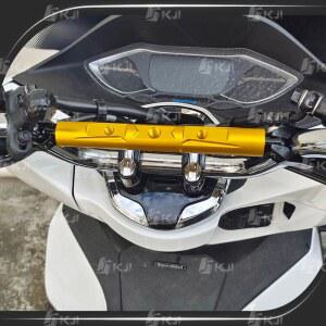 혼다용 HONDA PCX 크로스바 바 160/150/125 핸들바 부품 밸런스바 바이크 범용 오토바이 22MM 익스텐더 브래킷 익스텐션