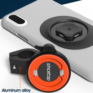 오토바이 바이크 핸드폰 홀더 브래킷 전기 잠금 거치대 백 휴대 GPS 스탠드 스마트폰 미러 모터 빠른 마운트 자동차 전화