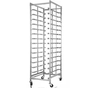 15칸 빵랙 베이킹선반 퇴식구 쟁반 빵카트 철제트레이