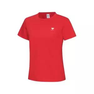 [다이나핏]ESSENTIAL (에센셜) 여성 반팔티_CORAL RED YWM26221RY 302685