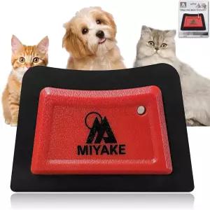 미야케 미니 애완동물 털 제거기 카 카펫 및 자동차 청소 용품용 개 가구용 고양이 재사용 가능한 브러시