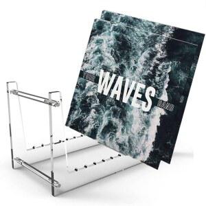 데스크탑 앨범 보관용 투명 뚜껑 거치대 필름 기념품 보관 커버 인스탁스 레코드판