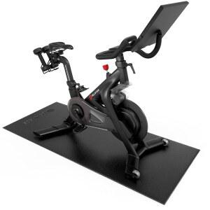 펠로톤 바이크와 호환되는 Powr 체육관 하드우드 장비 위한 플로어 패드 러닝머신, Labs 보호 카펫 사이클링 바이크 및 사용을 실내 액세서리 트레이너 고정식 운동 - 플로어, 매트