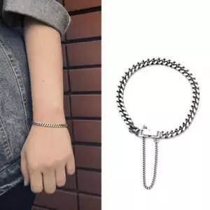 925 남녀공용 유니크 볼드 5mm 실버팔찌 SH112_16cm W05662C