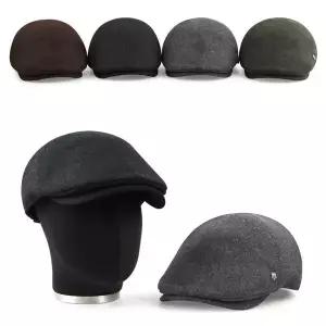 [마메든]간절기 겨울용 리치 헌팅캡/데일리 클래식 남녀 신사 중년 어르신 베레모 도리우찌 모자