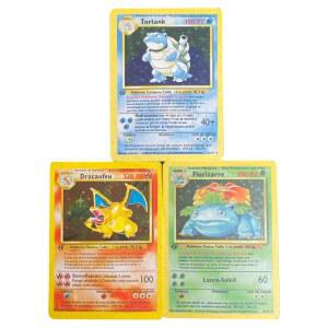 3 개/대 포켓몬 DIY 25 주년 기념 독일 카드 PTCG Charizard Blastoise 플래시 카드 게임 애니메이션 희귀 컬렉션 카드 완구