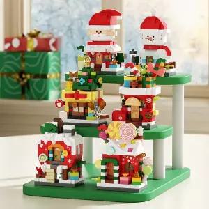 [퍼즐피플]나노블럭 미니 산타성탄절 6종 세트 1292조각(PCS)