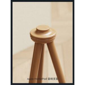 홈팟 호환 2세대 스탠드 금속 우드 블랙 쉬운 홈포드 A1 세대 11 가시성으로 서브