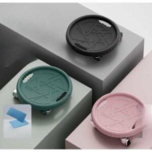 ab슬라이드 복부트레이너 디스크 핑크 코어 롤러디스크 롤러 트레이너 매트포함