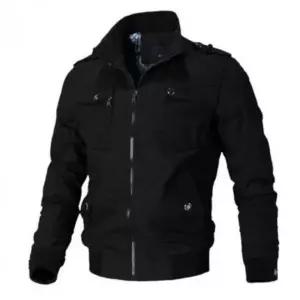 남성용 간절기 항공 점퍼 바람막이 재킷