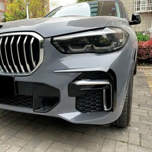 BMW X5 G05 M 스포츠 2019 2020 2022호환  자동차 전면 윈드 날 블레이드 스티커 외장 장식 튜닝