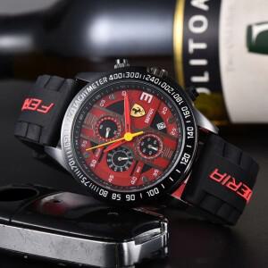 페라리 SJ F430 스트라달레 로마 488 포르토피노 F8호환   패셔너블 트렌디한 남성호환  직장인 시계 실리