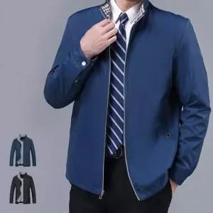 중년 남성용 야구 스타일 바람막이 캐주얼 점퍼 봄가을 간절기 자켓