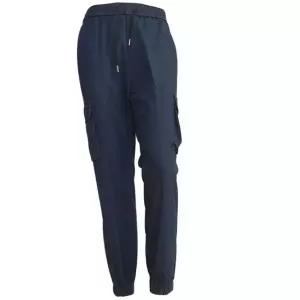 여름용 신축성 밴딩 청바지 조거 카고 팬츠