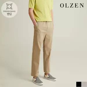 [올젠] 올리버 테이퍼드핏 밴딩 팬츠 (ZMD2PP1302)