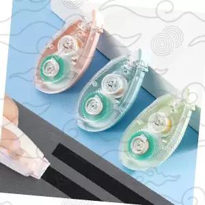 수정테이프 양면 접착 다이어리 꾸미기 문구용품 투명 휴대용 테이프풀 사무용 학용품