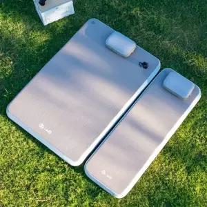 접이식매트리스 토퍼 두께 스폰지 패드 휴대용 야외 매트리스 인플레이션 디플레이션 매트 매트리스캠핑자