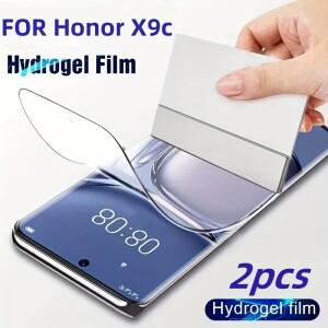 명예 X9C X7C X8 X9b X6 X5 X9a 5G 하이드로 겔 필름 용 3 팩 풀 커버리지 화면 보호기